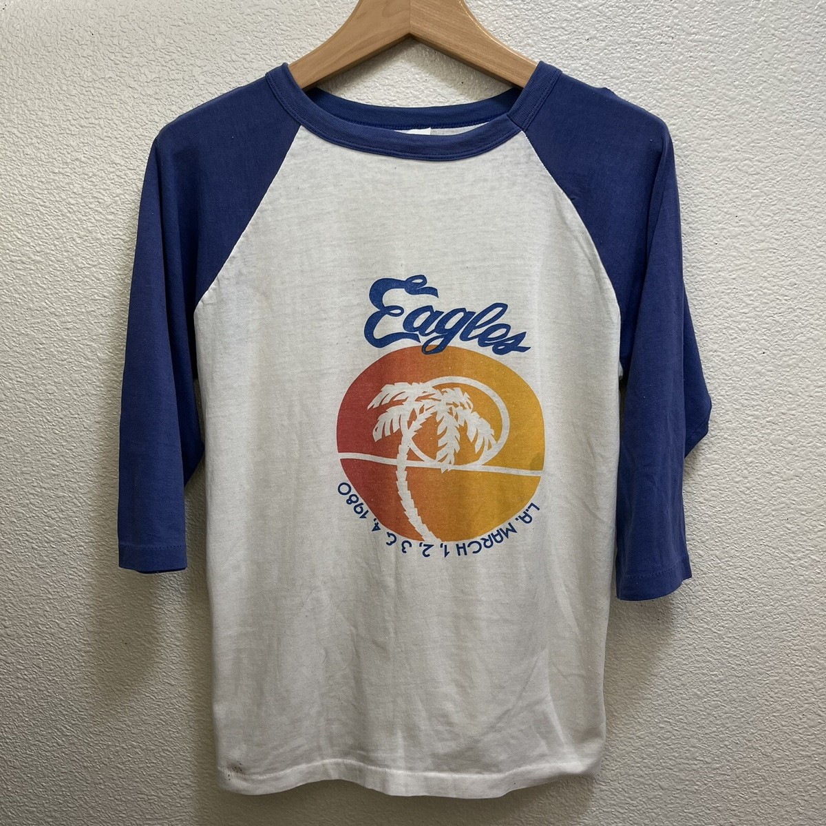 EAGLES THE LONG RUN Tシャツ 1980 Eagles The Long Run Tour Shirt – Classic Rock Couture