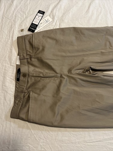 Womens TRIBAL Stretch-Extensible Trouser Cropped Capri Pants Chino Taupe Sz 8 - Picture 6 of 22