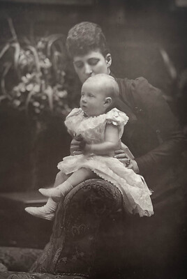 Vintage print of Princess Louise & Lady Alexandra Duff 1893 by W & D Downey