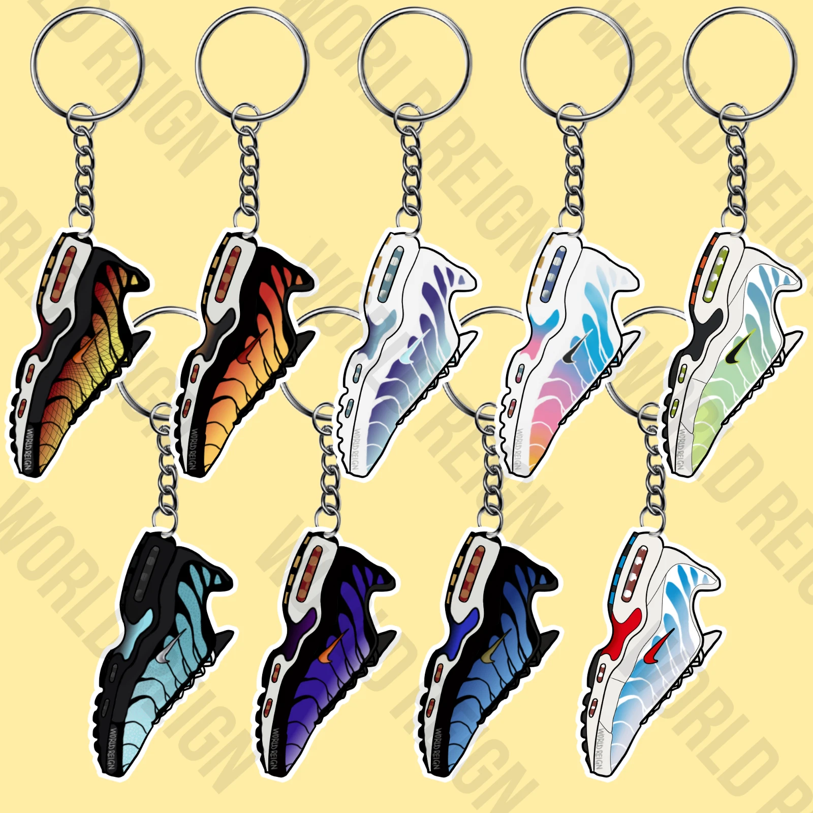 Nike TN Air Max Plus Keychains   Sneaker Keyrings
