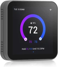 Programmable Thermostat for House with 4.0" Touch Screen, Wifi Smart Home Thermo
