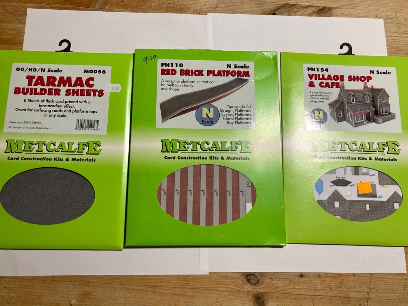 Metcalfe N Gauge card kits job lot eBay