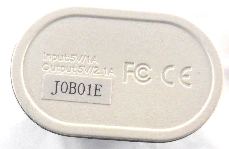 Cargador portátil MiPow Thumbox 5200 mAh banco de alimentación de doble salida JOB01E-BK Foto 3 de 4