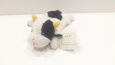 Vintage Russ Berrie  Co Plush Stuffed Animal Cow Biff Terry cloth