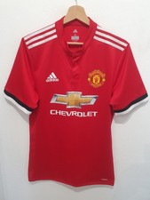MANCHESTER UNITED 2017 2018 ADIDAS SIZE M ADIZERO JERSEY SHIRT TRIKOT PLAYER