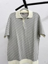 DIOR Oblique Polo Shirt Weiß