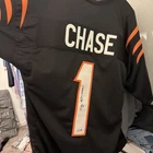 Ja'marr Chase Signed Jersey. Beckett Authenticated. Cincinnati Bengals