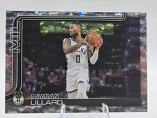 Damian Lillard 2025 Topps #55 💎 CRACKLEBOARD FOIL 🔥