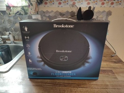 BROOKSTONE 3 in 1 robotic vacuum cleaner / BRAND NEW IN BOX