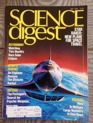 Science Digest May 1984 Astronomy, Sports Science Illustrated Vol 92 No 5