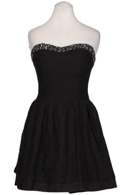 Superdry Kleid Damen Dress Damenkleid Gr. S Baumwolle Schwarz #0w5dj8i