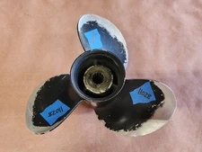 ALUMINUM 10 3/8" X 14P MERCURY BLACK MAX PROP, 48-816706 A40 14P, 13 SPL, P11028