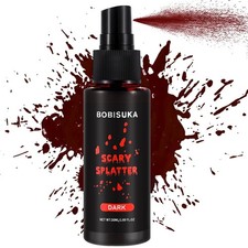 Spray Splatter Halloween, Fake Blood Spray, Fake Blood Makeup Dark, 50ml 