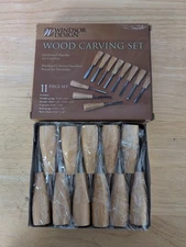 Windsor Design 11 piece Wood Carving  Set - Hard Wood Handles No. 62673