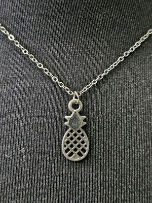 Paparazzi ''A Pineapple A Day'' Pendant Necklace, Dainty, Fashion Jewelry