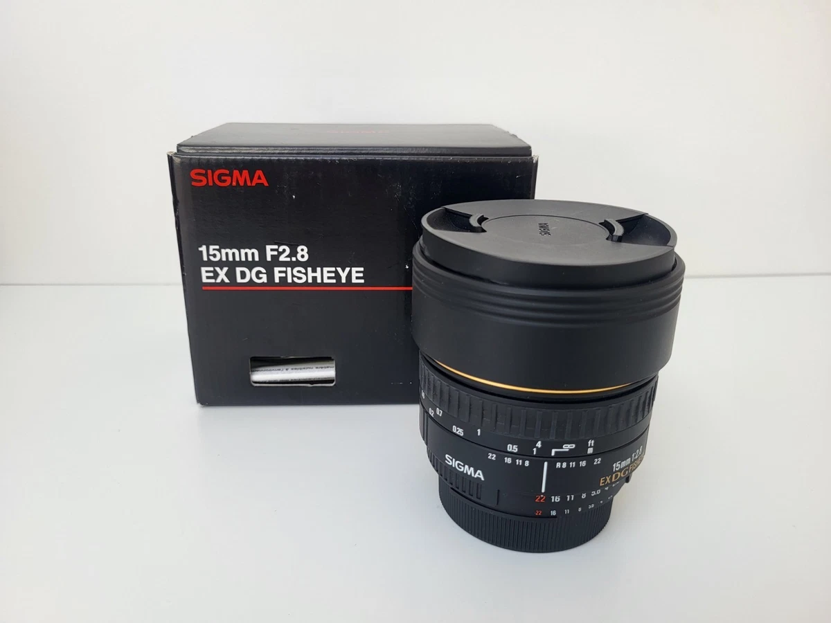 Preços baixos em Lentes de câmera Sigma EX Fisheye 15mm Focal | eBay