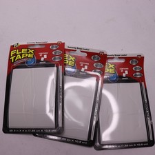  3-Pk Flex Seal Mini Strong Rubberized Waterproof Tape Rubber White TFSWHTMINI