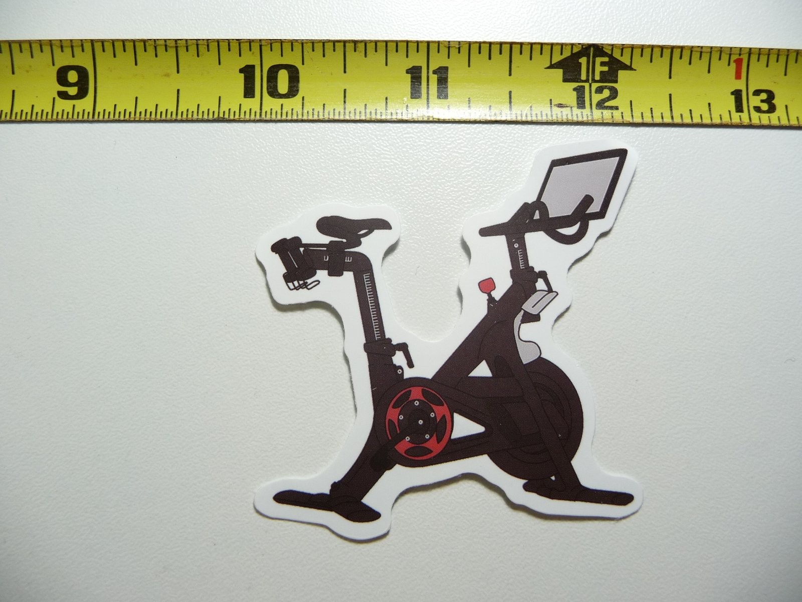 Fitness Exercise Bike Decal Sticker for Gym Equipment