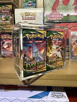 Pokemon TCG Sword and Shield Evolving Skies Booster CUSTOM LOOSE PACKS ACRYLIC 820650818776 | eBay Pokemon TCG Sword and Shield Evolving Skies Booster CUSTOM LOOSE PACKS ACRYLIC 820650818776 | eBay