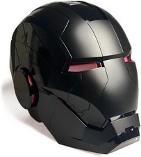 Iron Man Mk5 Black 1:1 Helmet Wearable Voice-control Open close Cosplay Boxed
