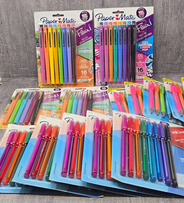 Paper Mate Colored Pen Lot 100+ Inkjoy Some Scented Candy Brunch