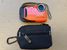 Fuji Film FinePix XP70 Waterproof Digital Camera w/ Battery Case "NO CHARGER