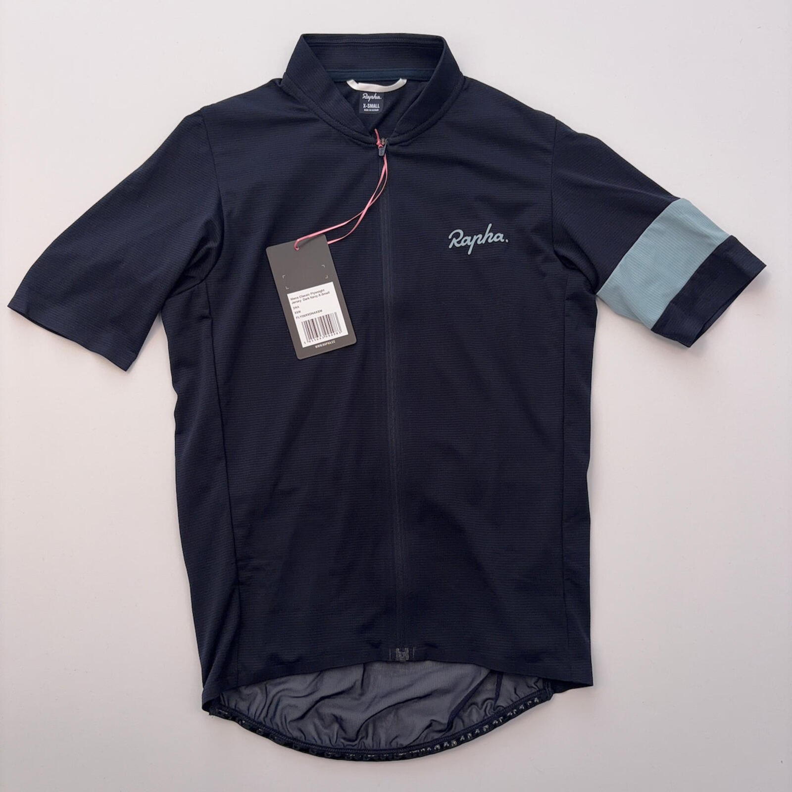 Rapha Men's Classic Flyweight Jersey - XS - Dark Navy - New With Tags image 2
