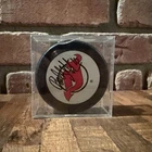 Bobby Holik Autographed NHL Hockey Puck New Jersey Devils 2000 Stanley Cup Puck