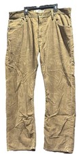 Levi's 505 Vintage Corduroy 5 Pocket Pants Mens 30x34 Brown Straight 2004 Y2K
