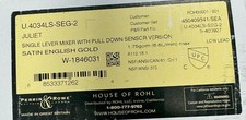 Perrin Rowe U.4034LS-SEG-2 Holborn 1.8 GPM Pull Down Kitchen Faucet NEW
