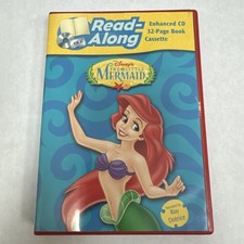 Disney s Little Mermaid Cassette Book Read Along No CD, 2001