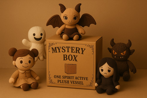 Haunted Paranormal Spirit Vessel Plush Mystery Box One Active Spirit Companion