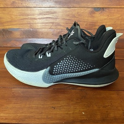 Nike Kobe Mamba Fury Snakeskin Shoes Men 7 Black Smoke Gray Sneakers CK2087-001