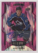 2020-21 Upper Deck Allure Rookie SP Magenta 12/75 Shane Bowers #136 Auto 07ss
