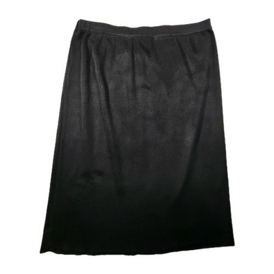 Ming Wang Knit Pull On Skirt Womens M Pencil Business Professional Career Modest