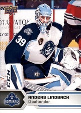 2017-18 Upper Deck AHL #16 Anders Lindback - HKY