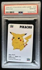 1998 KFC Pokemon Card Game Pikachu #25 PSA 10 GEM MINT Gem Mint