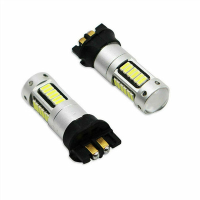 Für BMW 320i xDrive 2015 2pcs Error Free White PW24W 30-SMD LED DRL Light Bulb