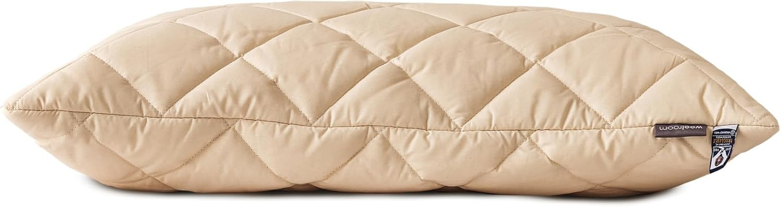 WOOLROOM Deluxe Washable Wool Pillow Standard - Adjustable B