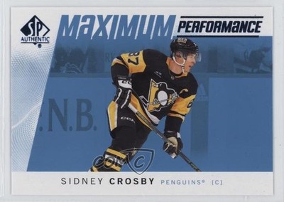 2024-25 SP Authentic Maximum Performance Blue Sidney Crosby #MP-3 0x7e