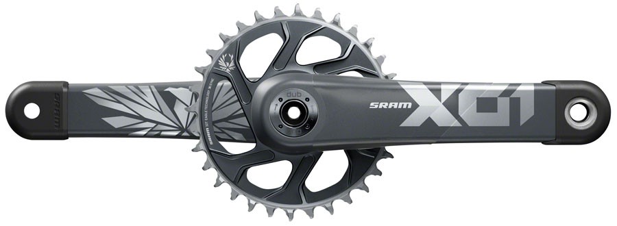 SRAM X01 Eagle Boost Crankset 175mm 12-Speed DUB Carbon-Tuned for Trail & Enduro