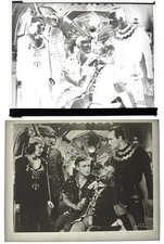 KC146-19 FLASH GORDON Vintage 8"x 10" Photo + Negative 1940 BUSTER CRABBE SCIFI
