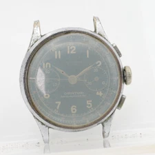 CHRONOGRAPHE SUISSE SWISS ORATOR 34.2mm 17mm LUG WRIST WATCH FOR REPAIR (FX)