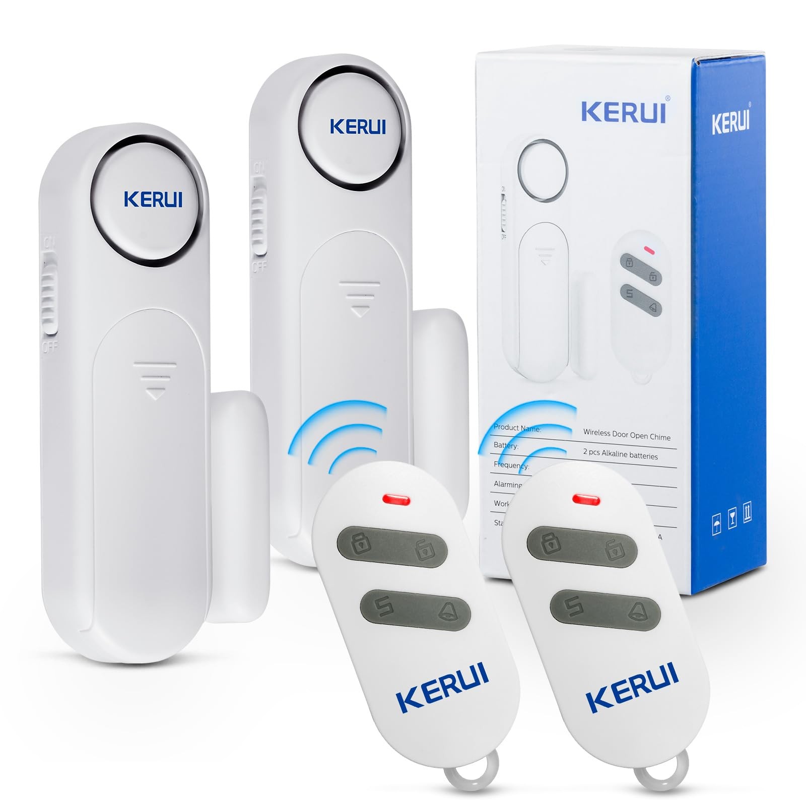 Kit Allarme Antifurto Porta 120dB Magnetico | Installazione Rapida