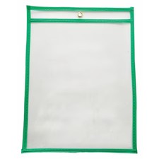 Shop Ticket Holder, Green, 12 In. W, Pk15,  45Tu82