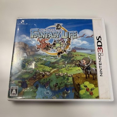 Fantasy Life Nintendo 3DS Game Japan Version Region-locked
