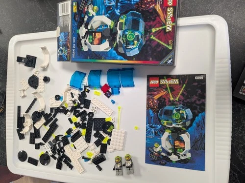 New ListingVintage LEGO Space Exploriens 6899 Nebula Outpost 100% Complete w/ box and instr