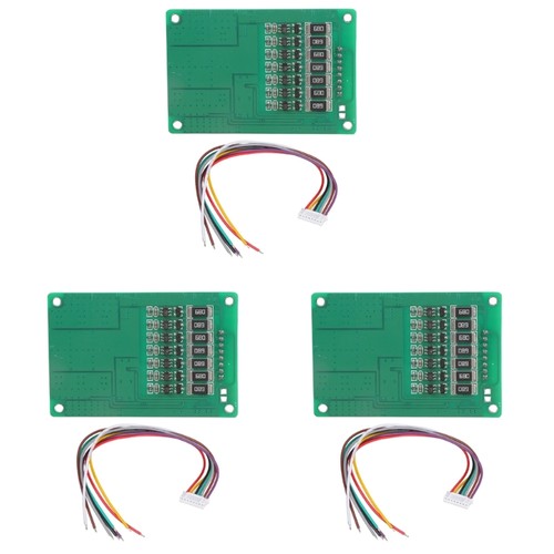 18650 Battery Management System 7S 29.4V 15A With Balanced Charging Overcurrent - Picture 3 of 15