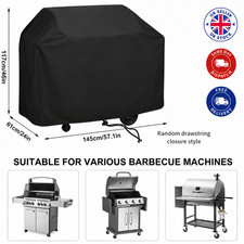 Waterproof BBQ Cover Gas Barbecue Smoker Grill Outdoor Large Garden