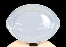 Luray Pastels Taylor, Smith & Taylor Porcelain Blue Vintage 13 1/2" Oval Platter